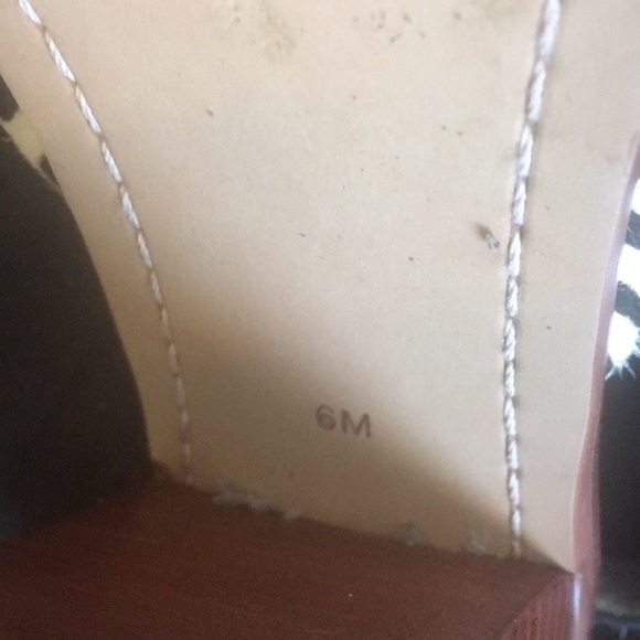 Sam Edelman sling back heels, Holstein pattern. - Picture 4 of 5